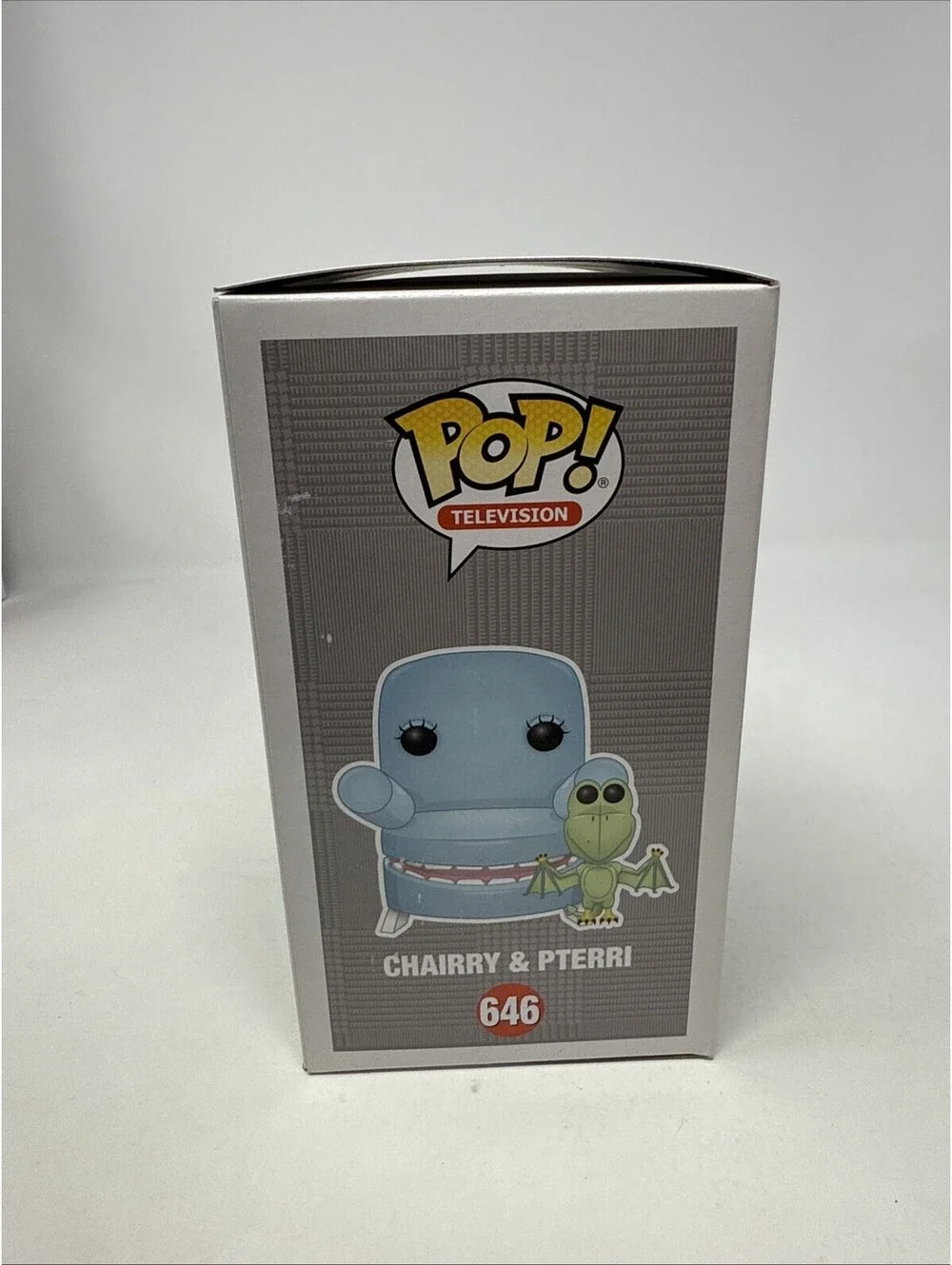 Chairry with Pterri Funko Pop #646 from Pee Wee Herman Playhouse “VAULTED”